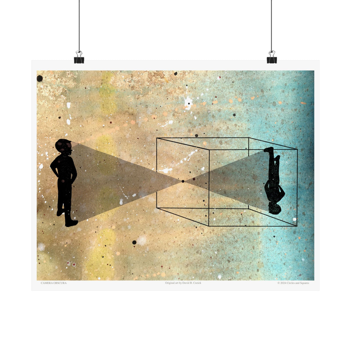 CAMERA OBSCURA - poster - 3 sizes