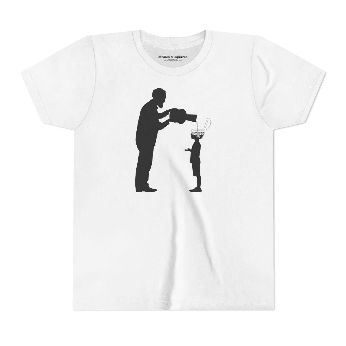 ALL THE GOOD STUFF - Grandfather and grandson - Unisex tee for kids - 4 colors
