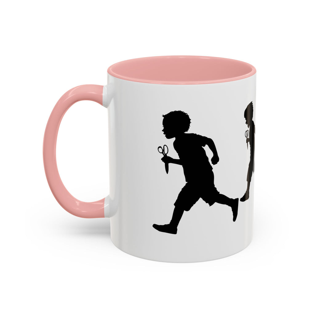 RUNNING WITH SCISSORS Accent Coffee Mug 11oz