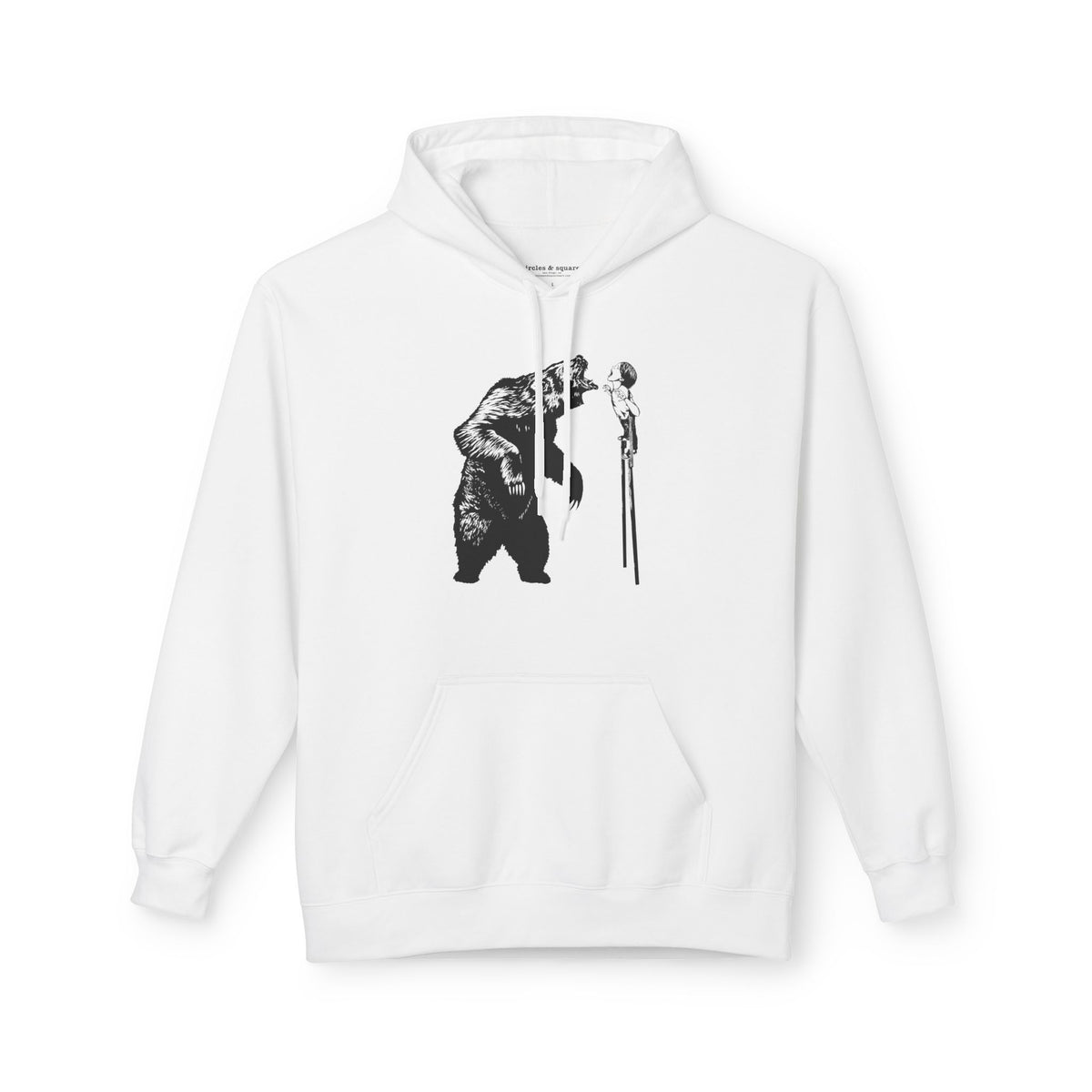 FIERCE ON STILTS - Unisex Fleece Hoodie - FREE SHIPPING
