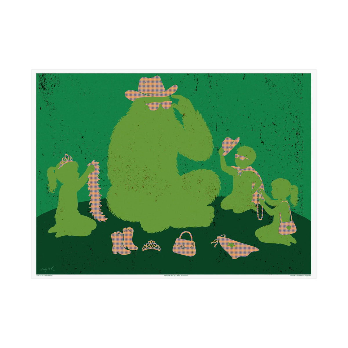 UNLIKELY FRIEND - poster - 3 sizes