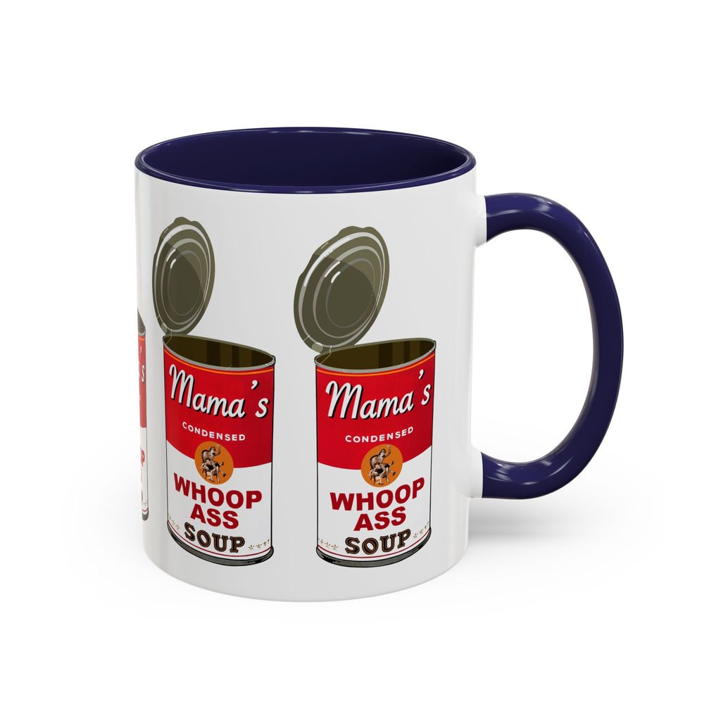 WHOOP ASS - Accent Coffee Mug (11oz)