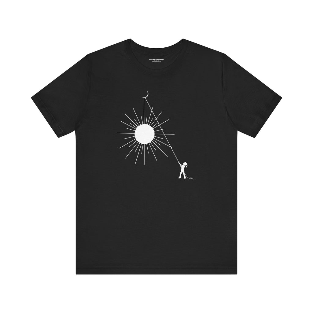 NEW DAY (girl) - unisex tee for men and women