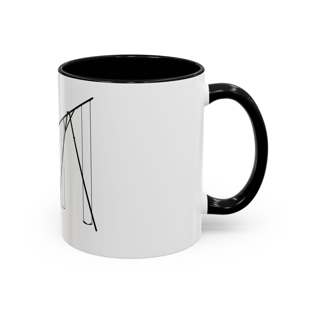 Jump (girl) - Accent Coffee Mug (11oz)