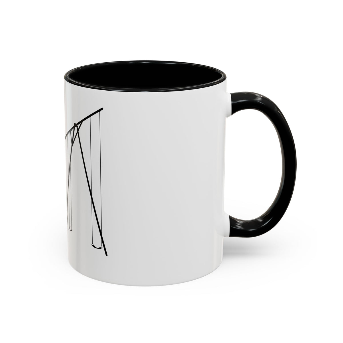 Jump (girl) - Accent Coffee Mug (11oz)