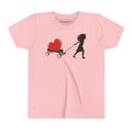 HEART TOO BIG TO CARRY - kids unisex tee - 3 colors