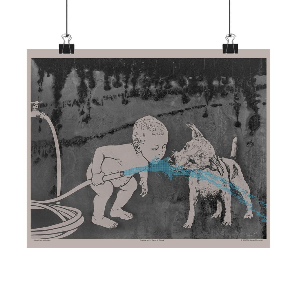 DRINKING BUDS - poster - 3 sizes