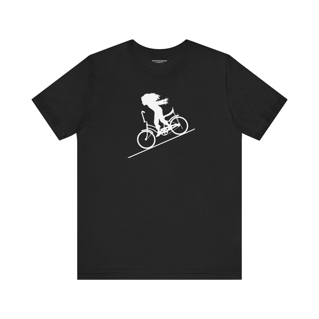 FASTER FASTER (girl) - unisex tee for men and women