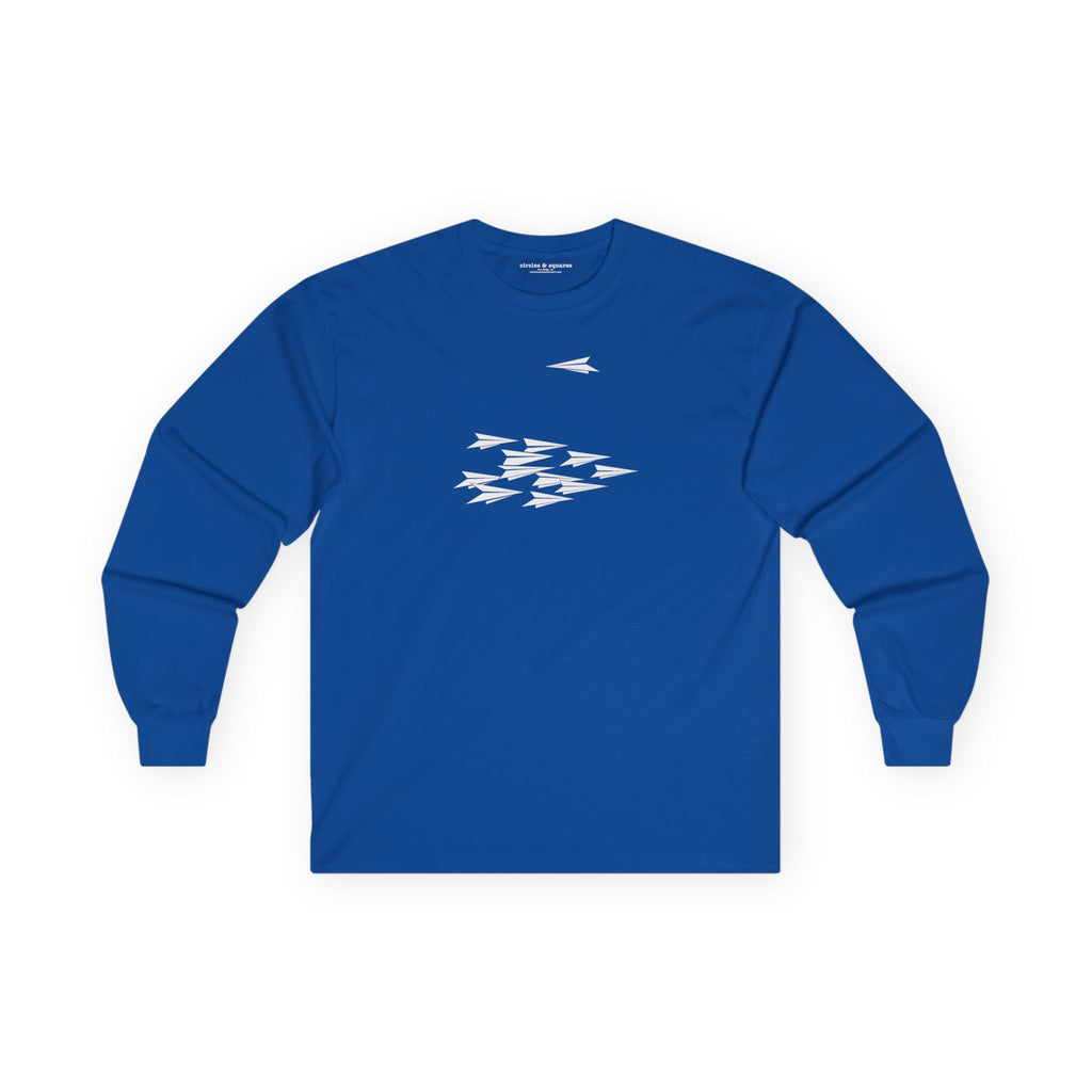 MAVERICK - long sleeve unisex tee for men and women
