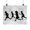 RUNNING WITH SCISSORS - poster - 3 sizes