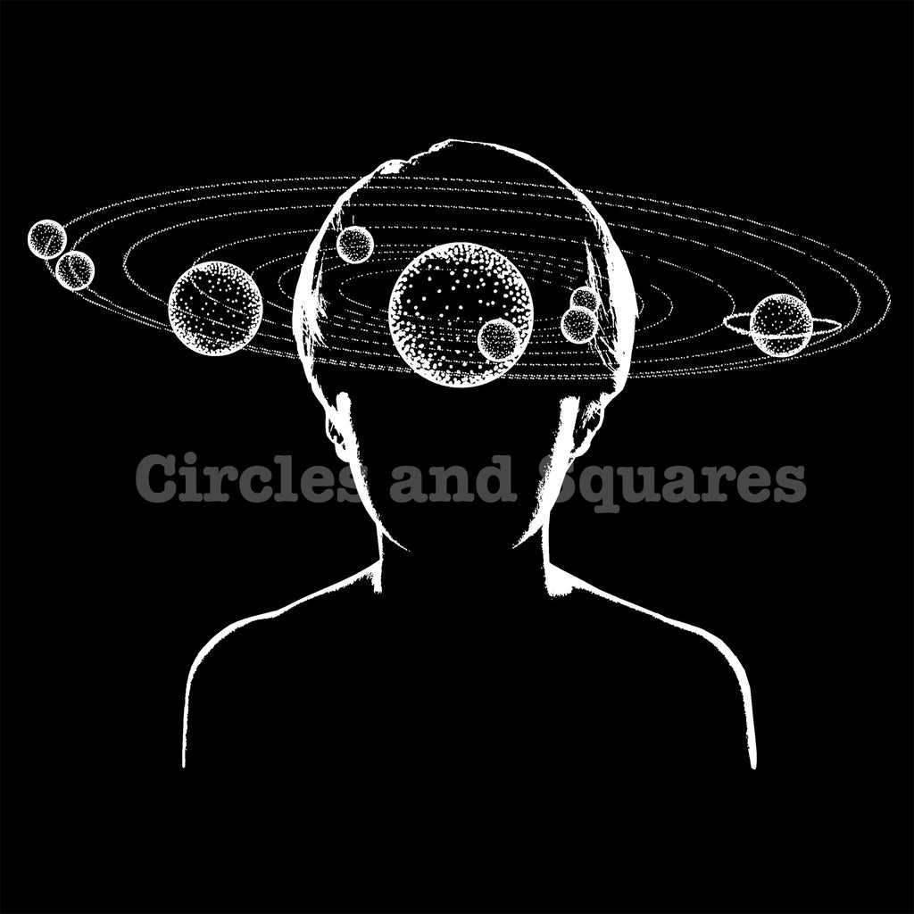CONTEMPLATING SPACE - unisex tee for men and women