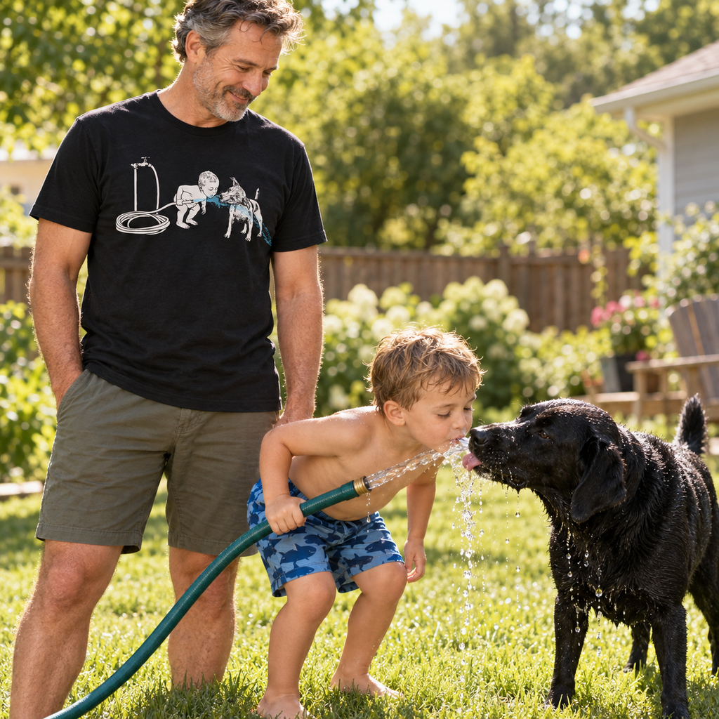 DRINKING BUDS - Unisex tee for men and women