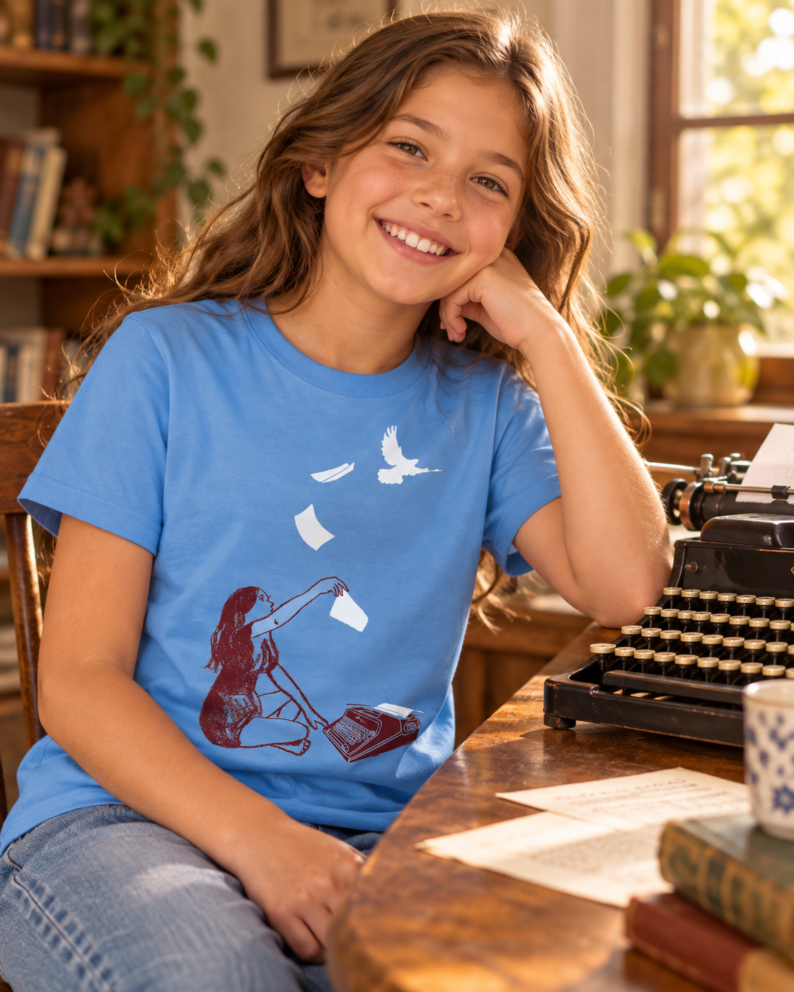 L'IDEE DE LA FILLE - Kids unisedx tee for boys and girls