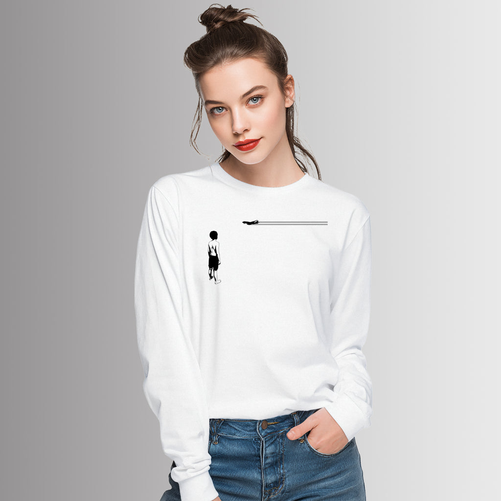 WONDER -  long sleeve unisex tee for men and women