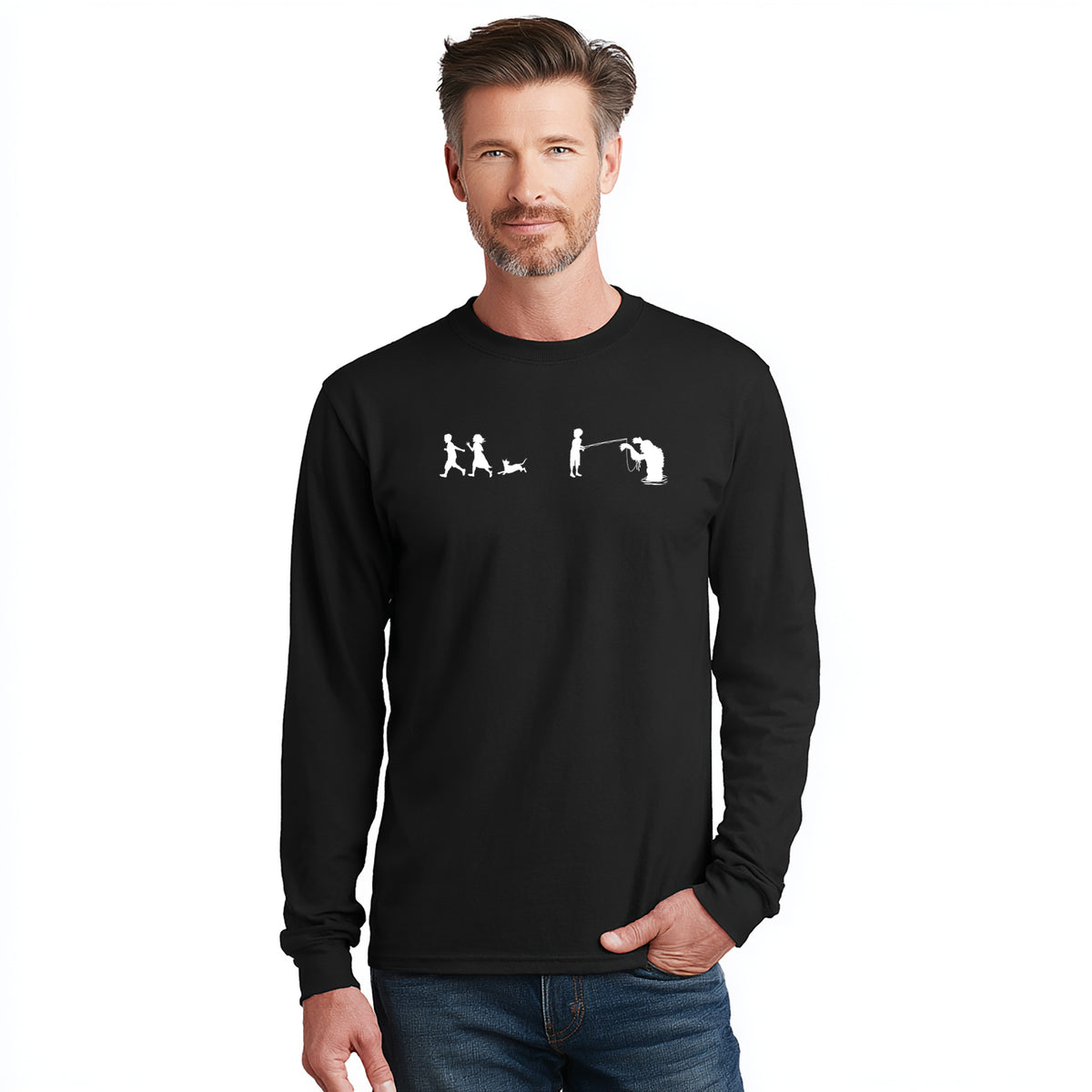 CREATURE - long sleeve unisex tee for men and women