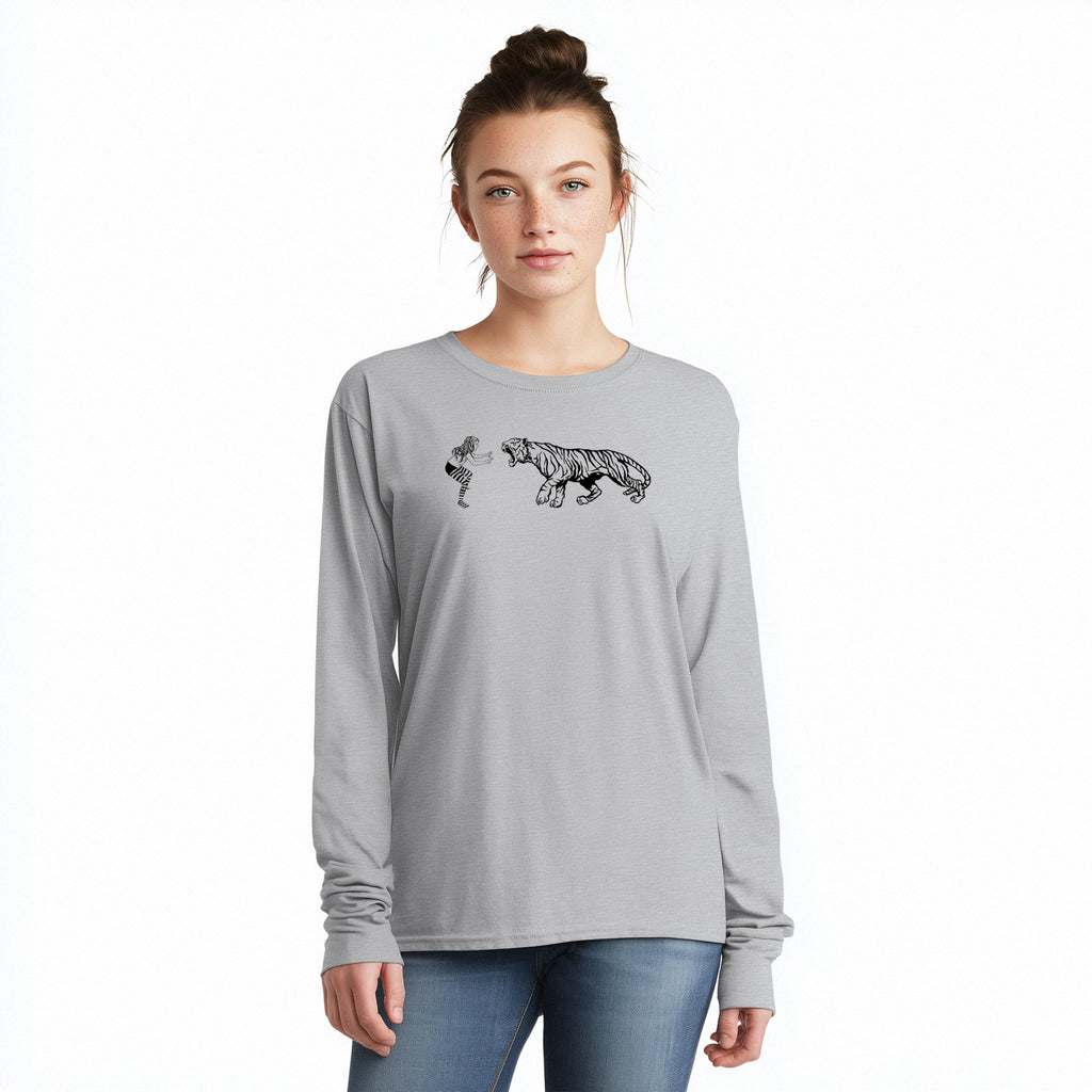 FIERCE (girl) - long sleeve unisex tee for men and women