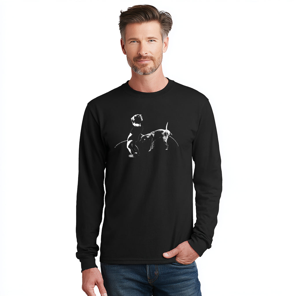 BEST BUDS - long sleeve unisex tee for men and women