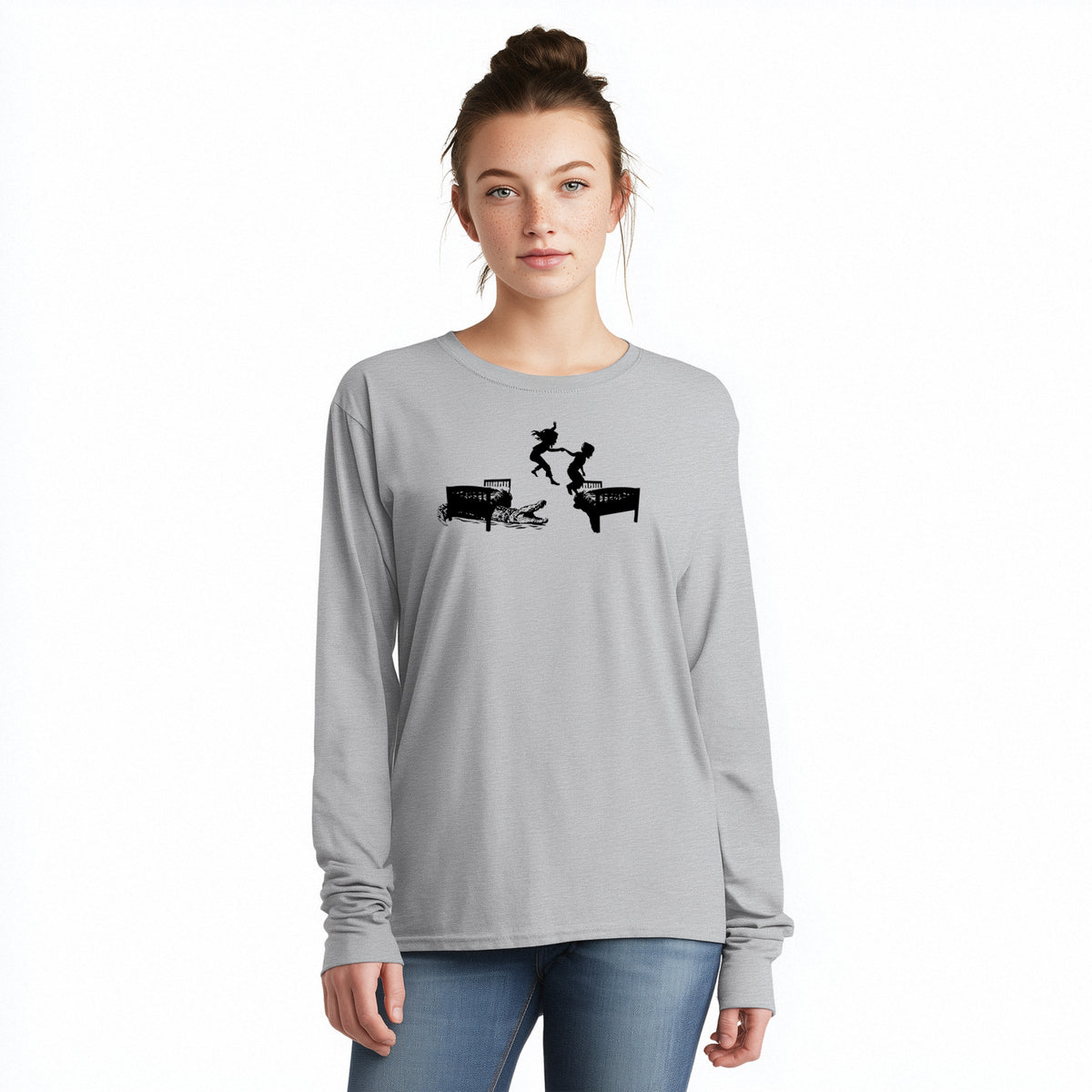 HOT LAVA - long sleeve unisex tee for men and women