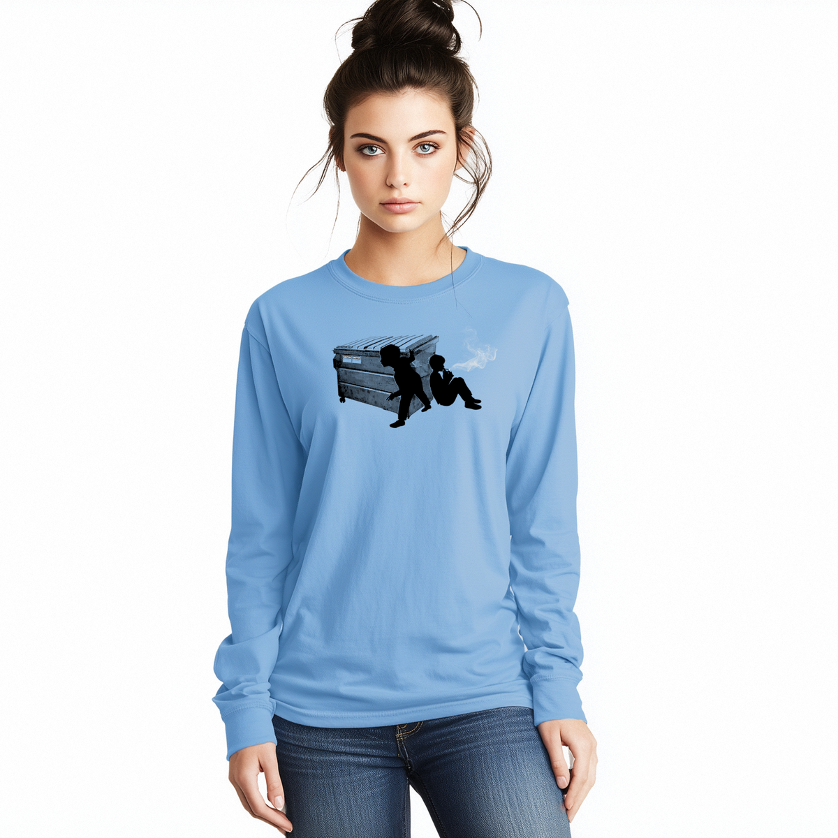 CAUTION CAUTION - long sleeve unisex tee for men and women