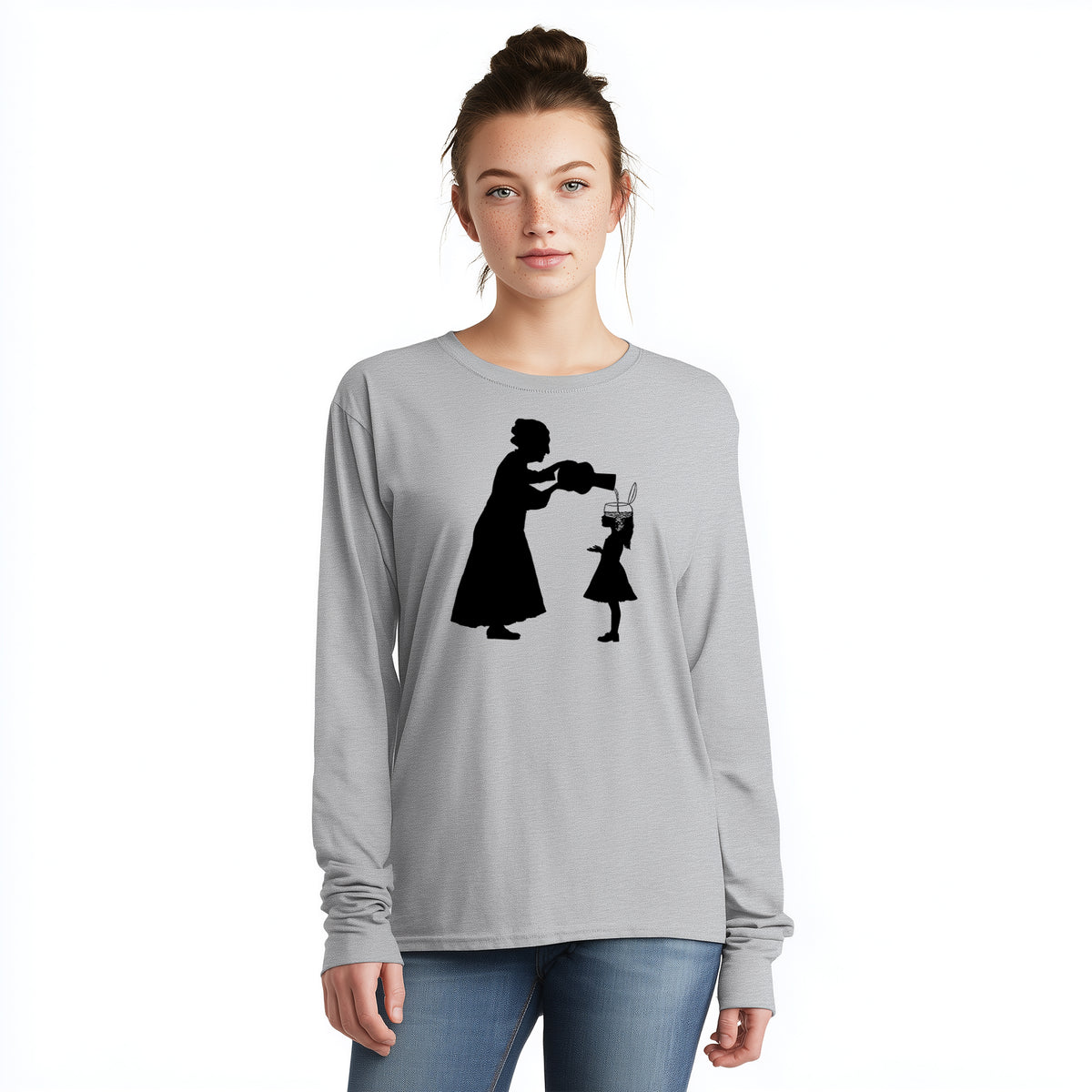 ALL THE GOOD STUFF - girl - long sleeve unisex tee for men and women