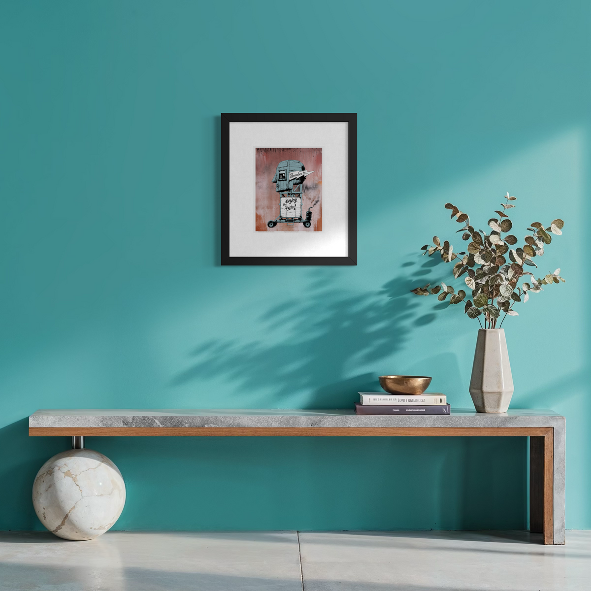REMEMBER TO ENJOY THE RIDE - poster - 3 sizes