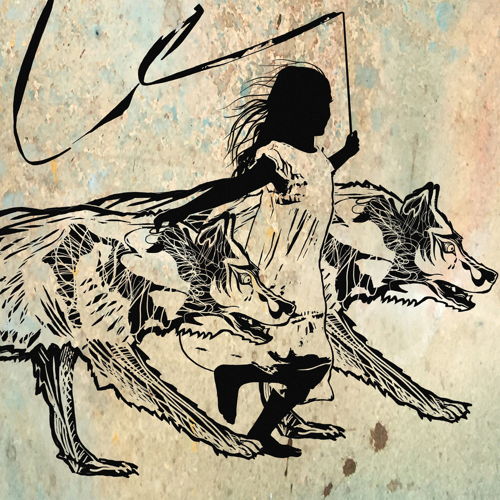 RUNNING WITH WOLVES - poster - 3 sizes
