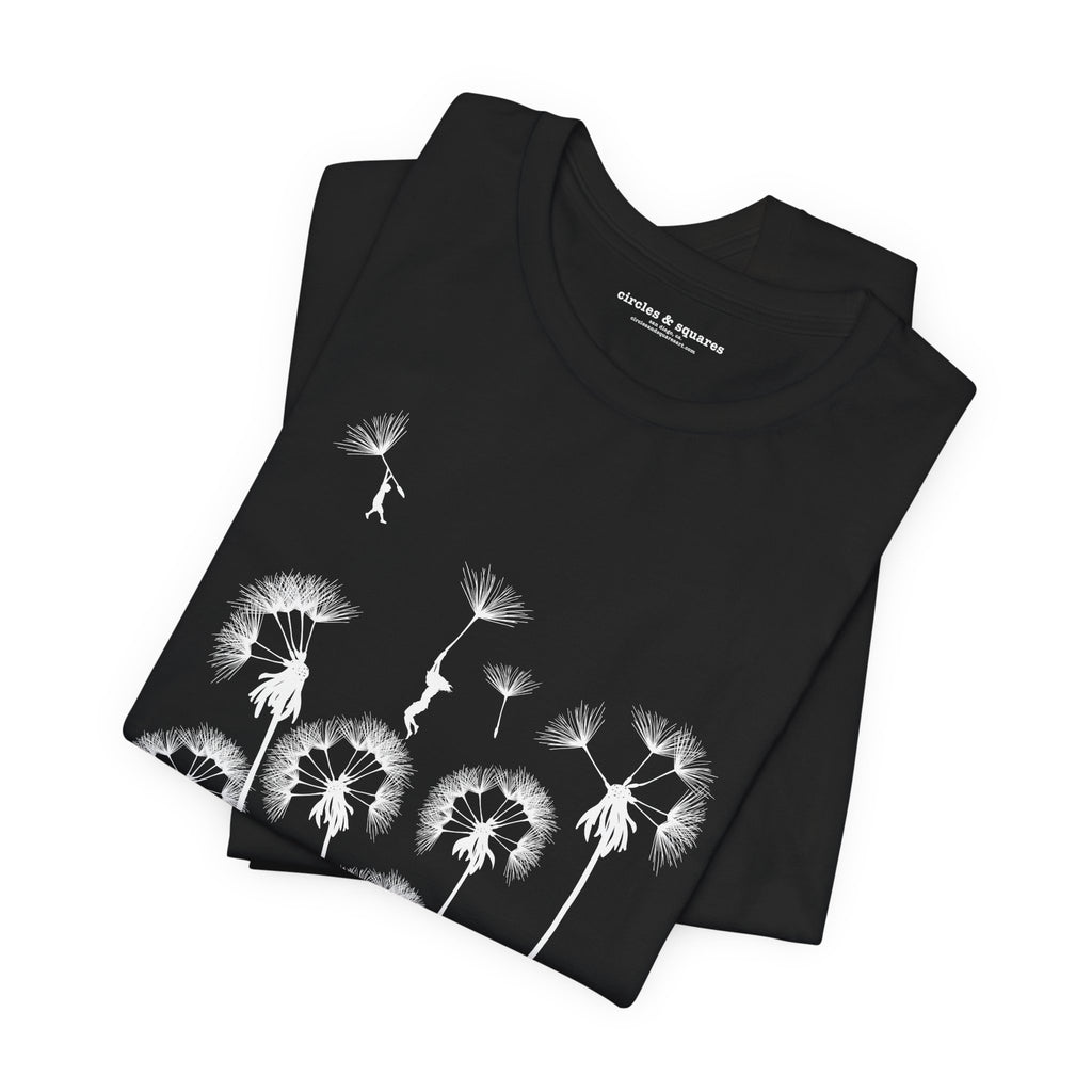 DANDELION DREAM - unisex tee for men and women - FREE SHIPPING