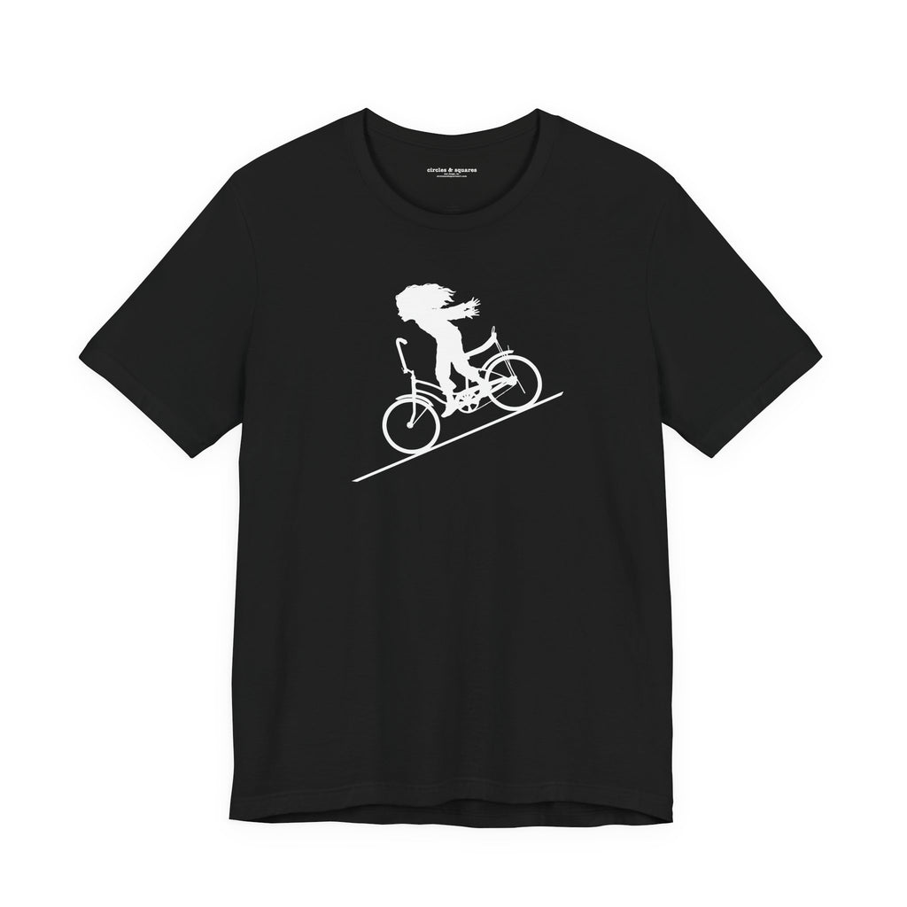 FASTER FASTER (girl) - unisex tee for men and women