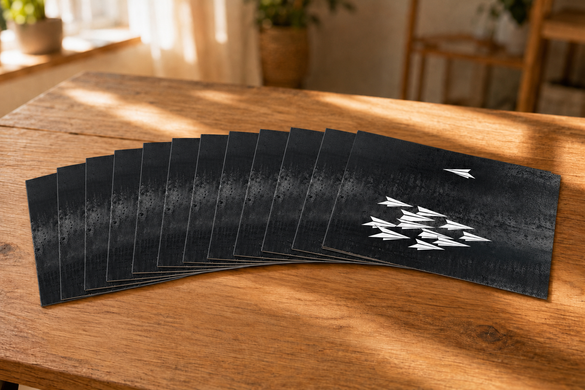 MAVERICK - greeting card with envelope - single and multi pack. Free shipping