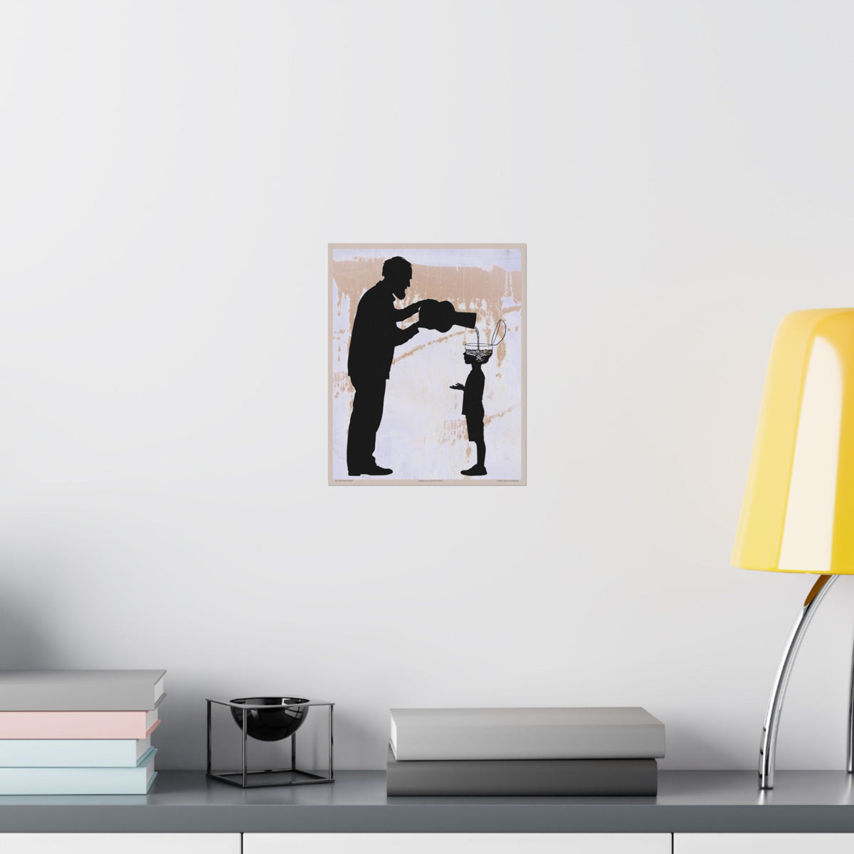 ALL THE GOOD STUFF - Grandfather and grandson - poster - 3 sizes