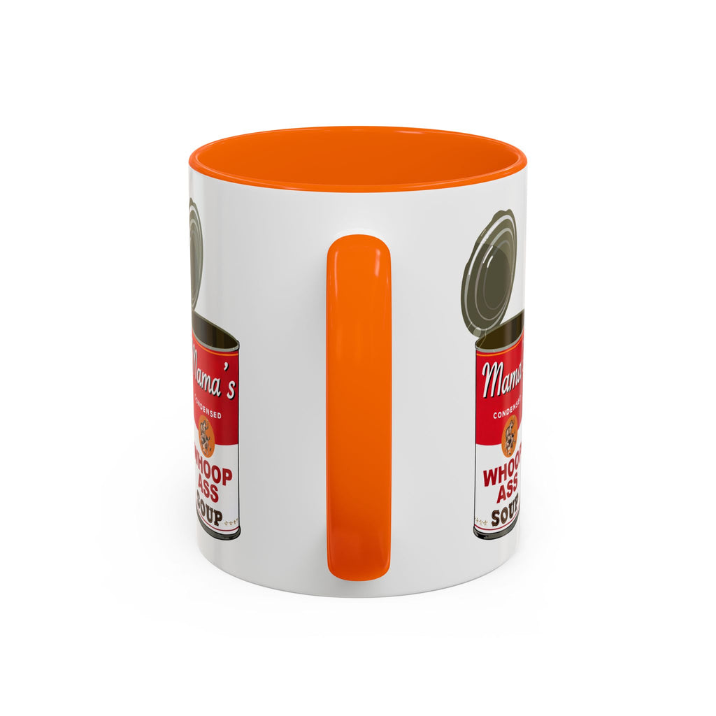 WHOOP ASS - Accent Coffee Mug (11oz)
