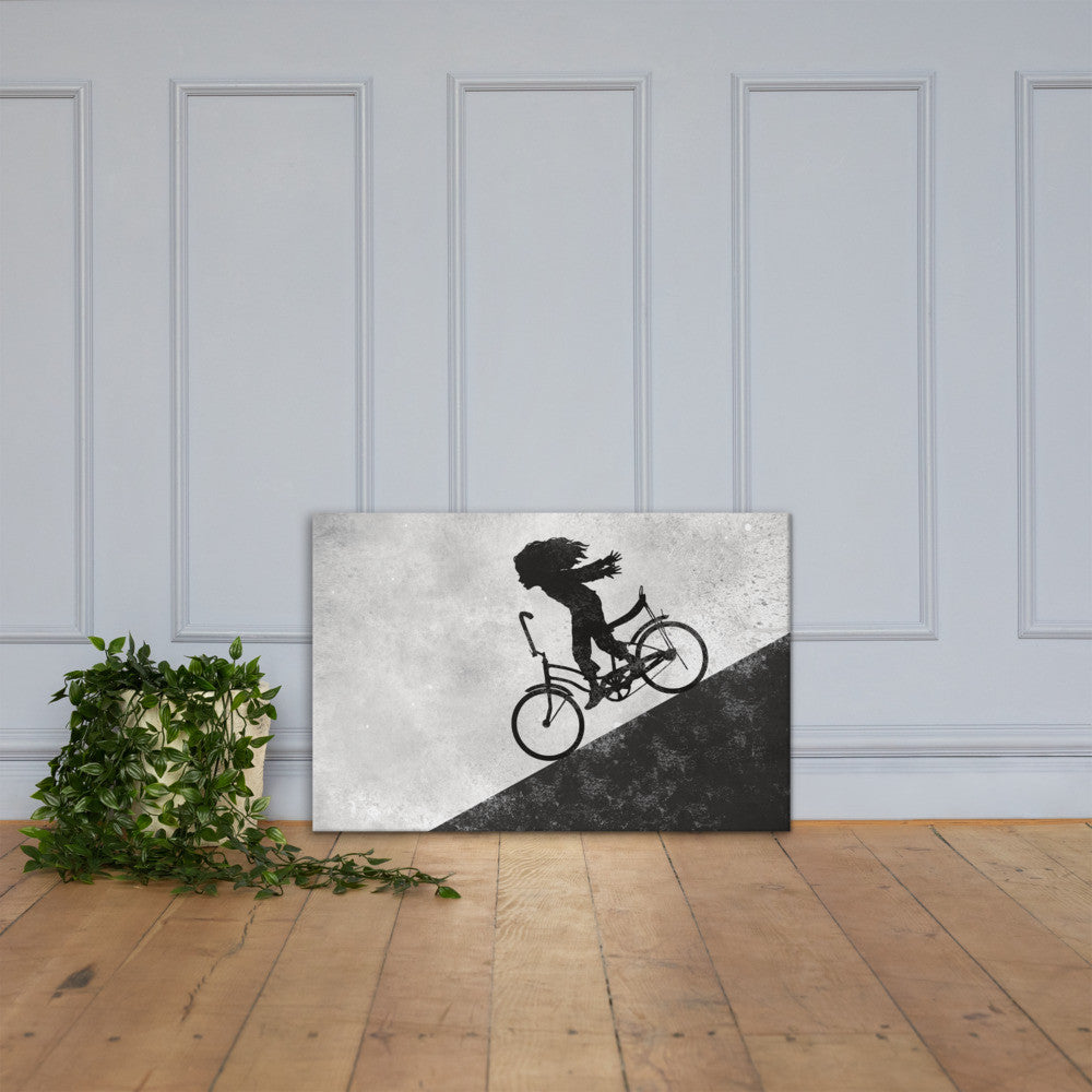 24x36 FASTER FASTER canvas print