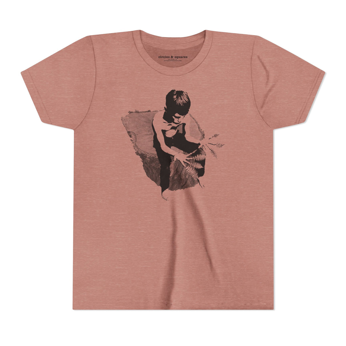 CONTEMPLATING GROWTH - Kids unisex tee for boys and girls