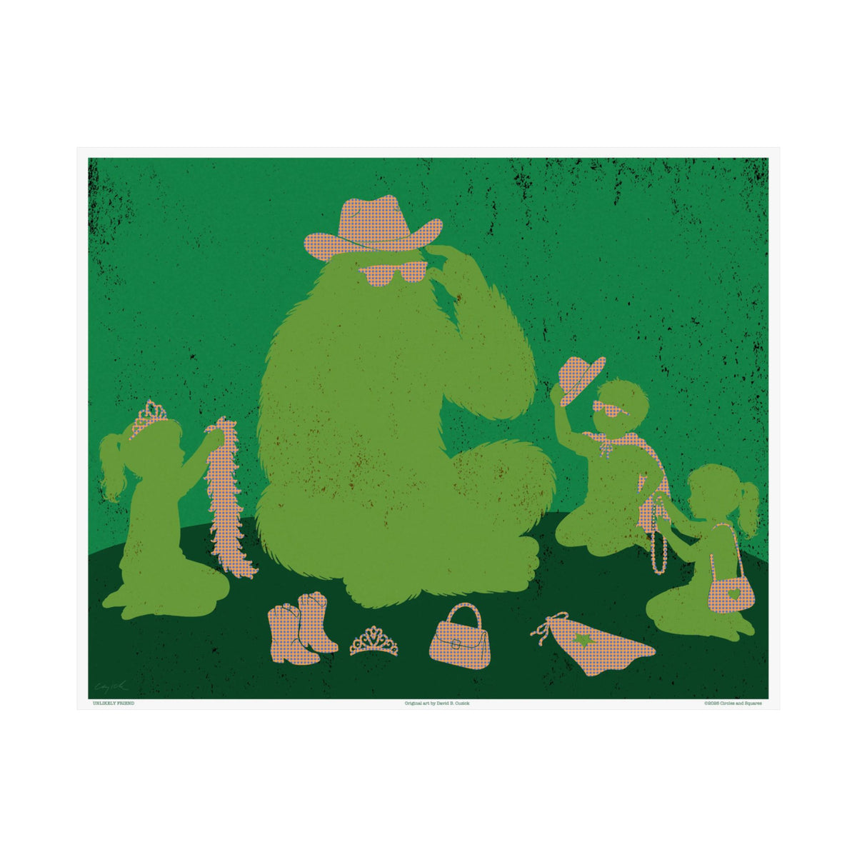 UNLIKELY FRIEND - poster - 3 sizes