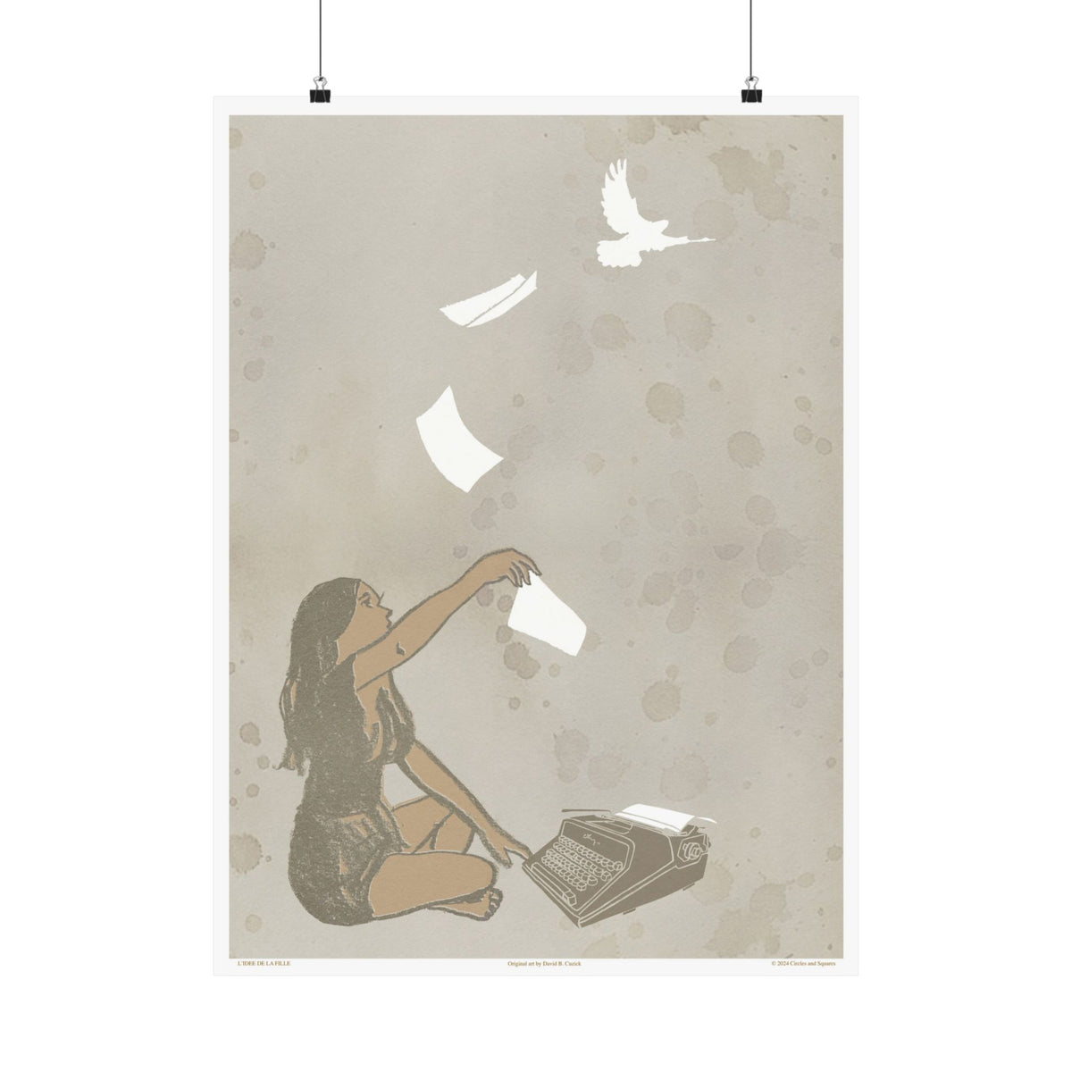 L'IDEE DE LA FILLE - poster - 3 sizes