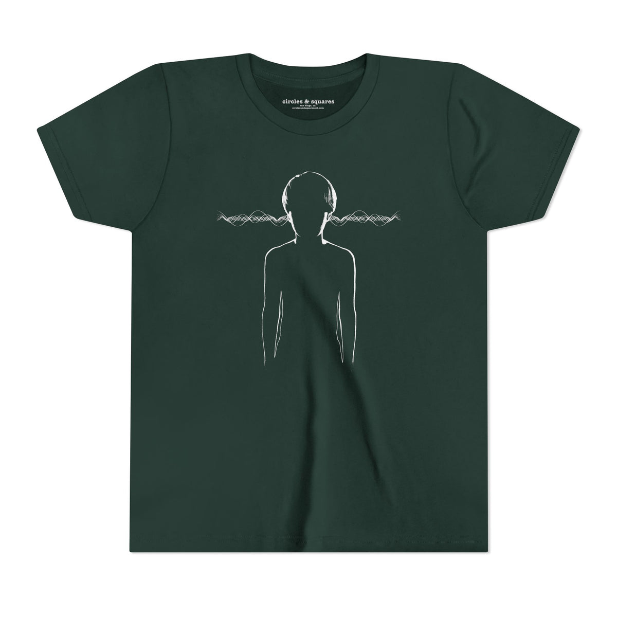 CONTEMPLATING SOUND - kids unisex tee