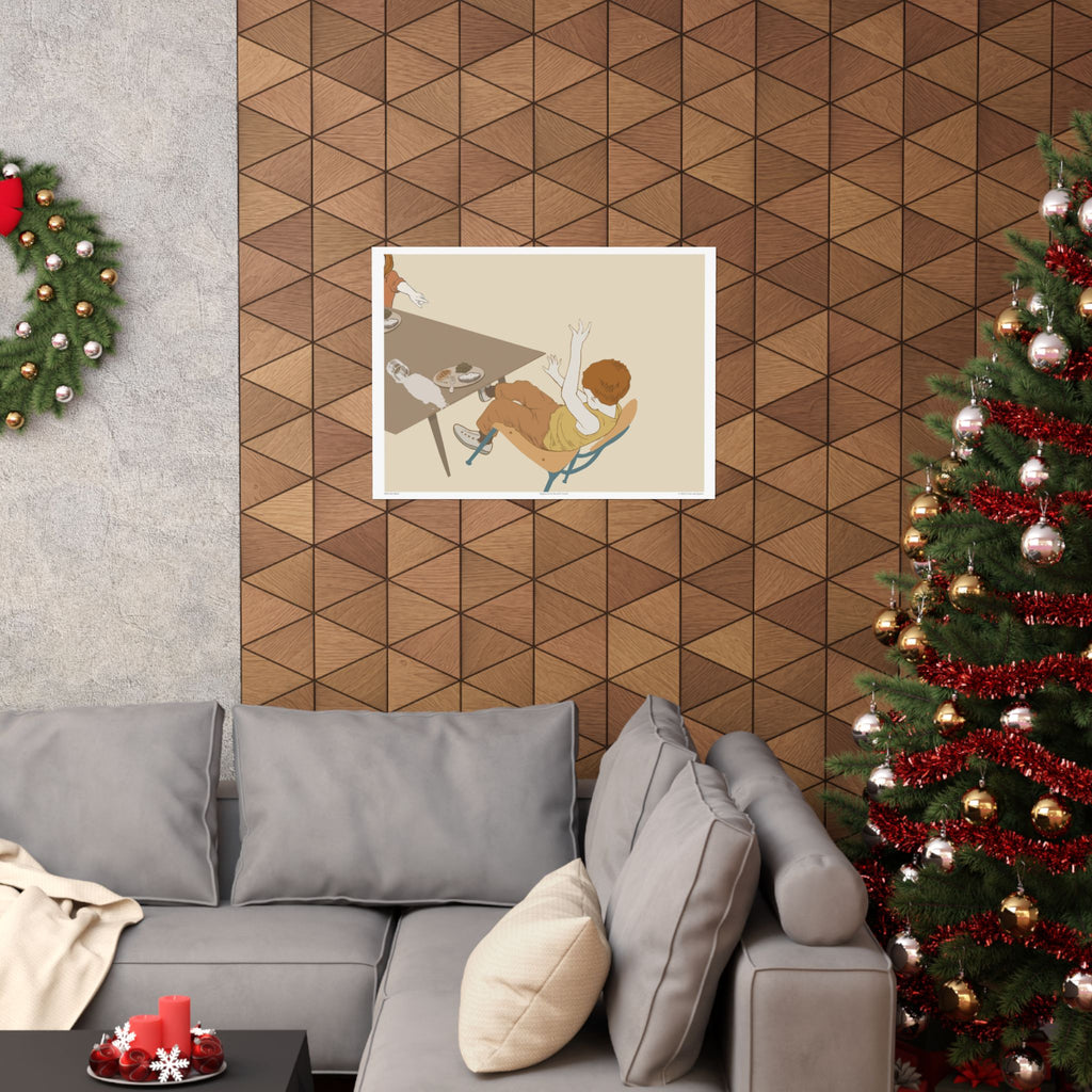 SPILLED MILK - poster - 3 sizes