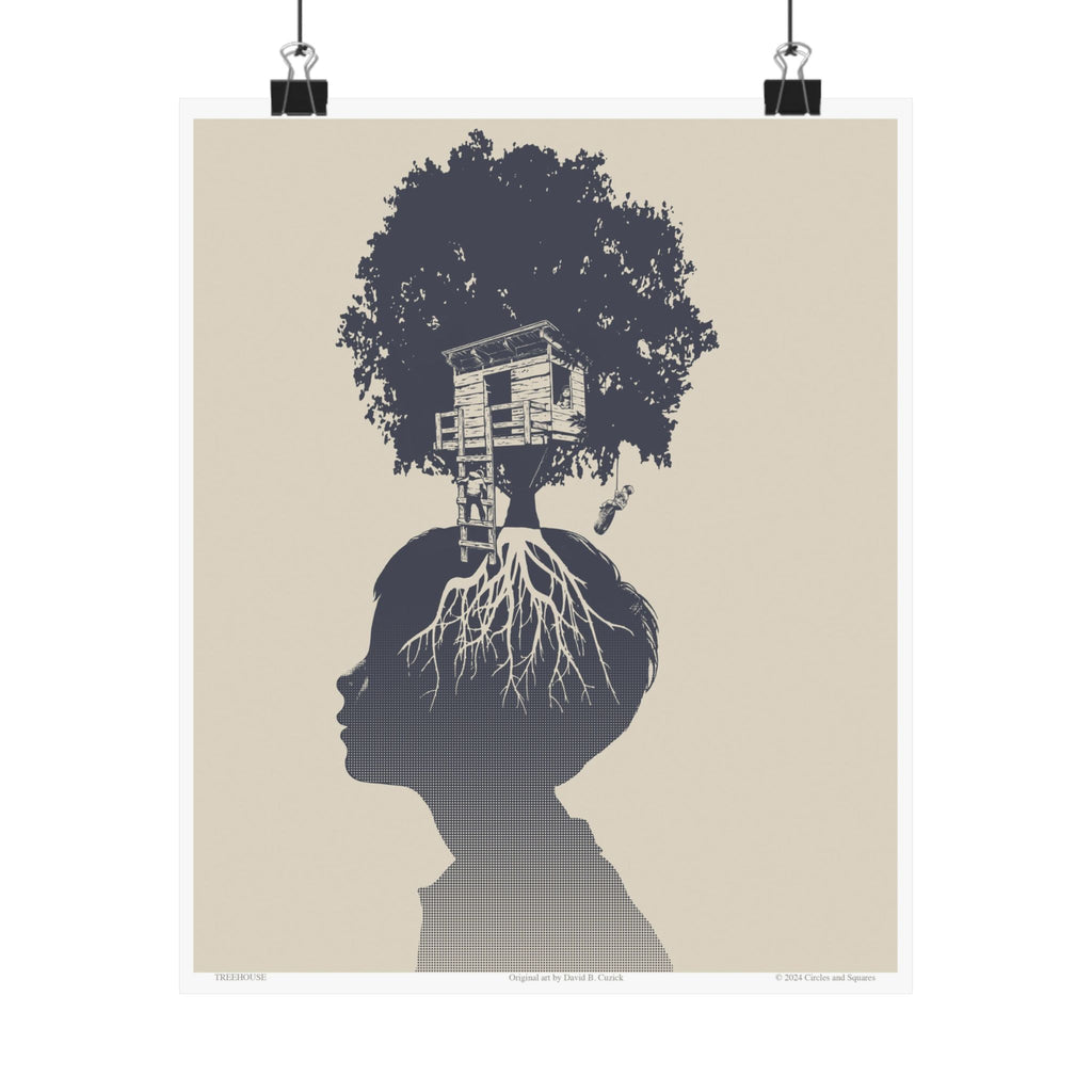 TREEHOUSE - poster - 3 sizes