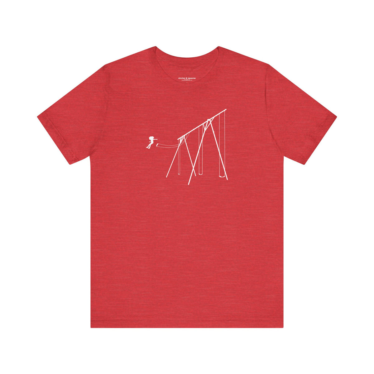 JUMP (girl) - Unisex tee for men and women