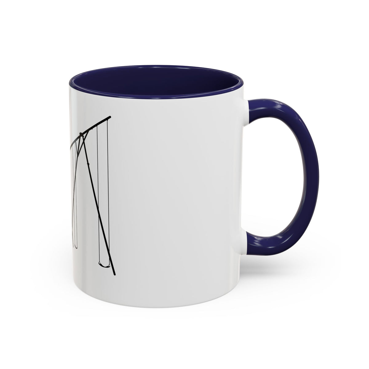 Jump (girl) - Accent Coffee Mug (11oz)