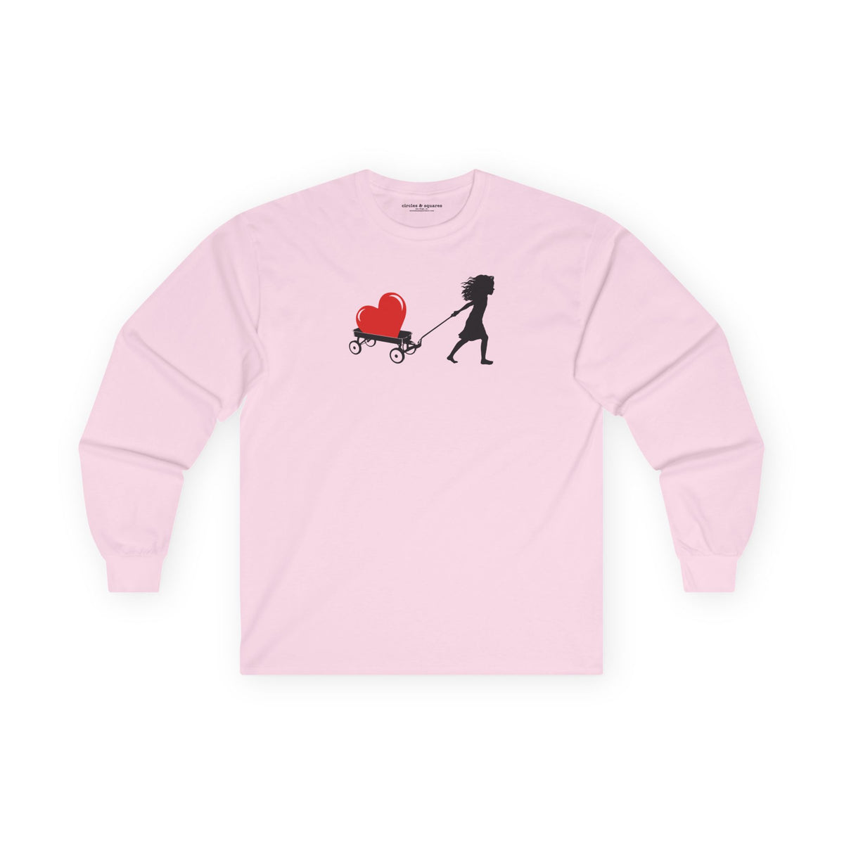 HEART TOO BIG TO CARRY - long sleeve unisex tee for men and women