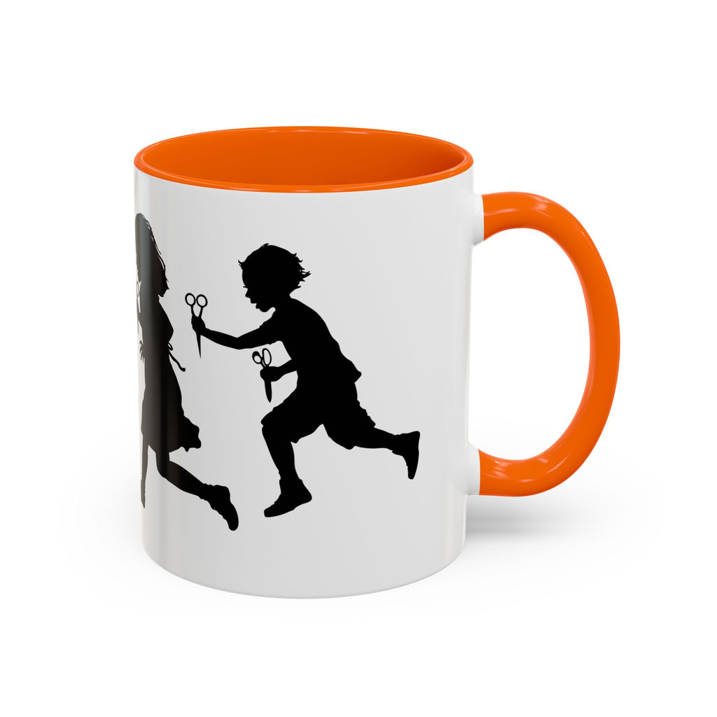 RUNNING WITH SCISSORS Accent Coffee Mug 11oz