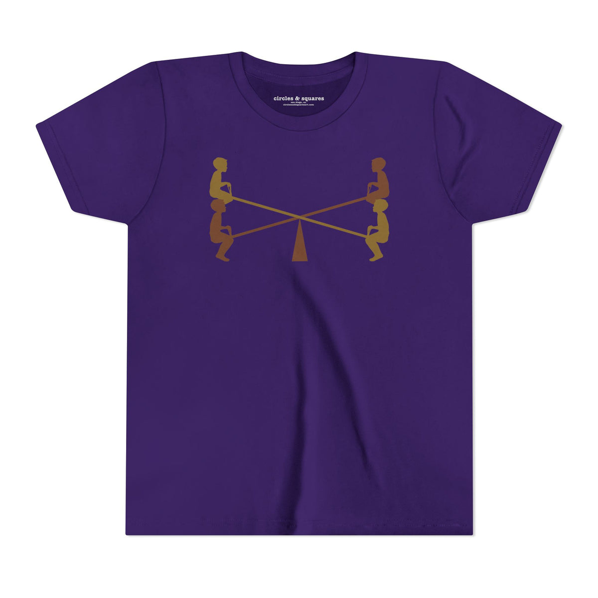TEETER TOTTER - kids unisex tee - 3 colors