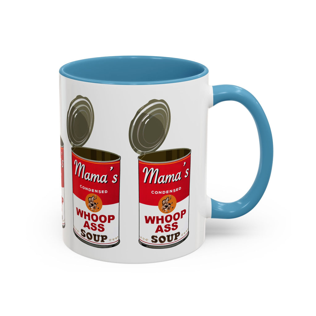 WHOOP ASS - Accent Coffee Mug (11oz)