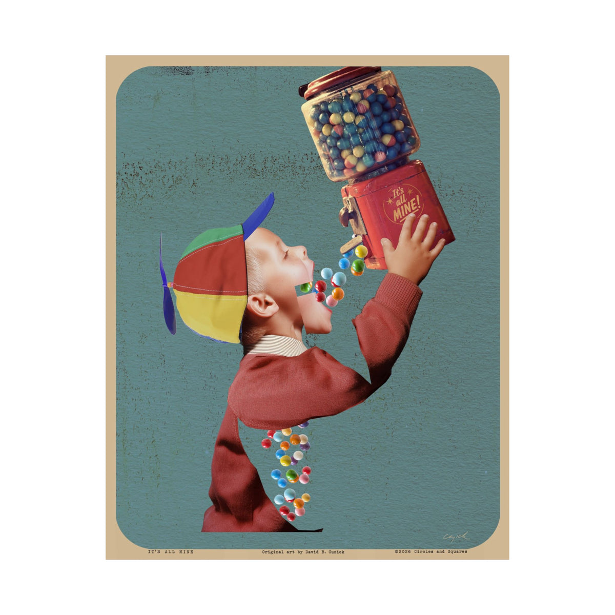 IT'S ALL MINE - poster - 3 sizes