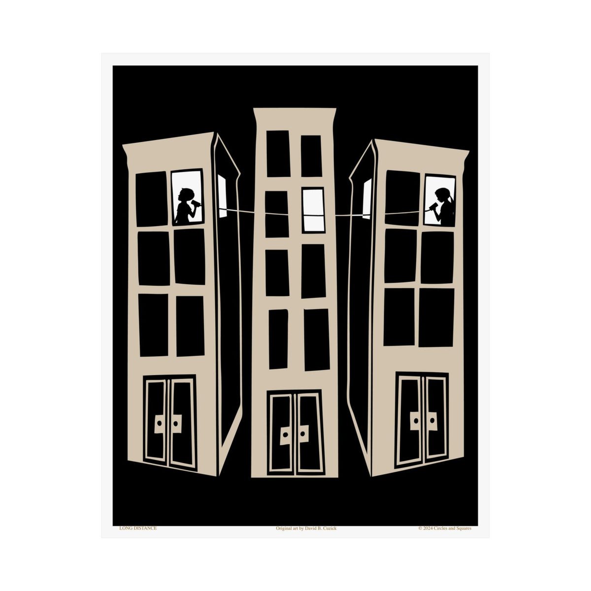 LONG DISTANCE - poster - 3 sizes