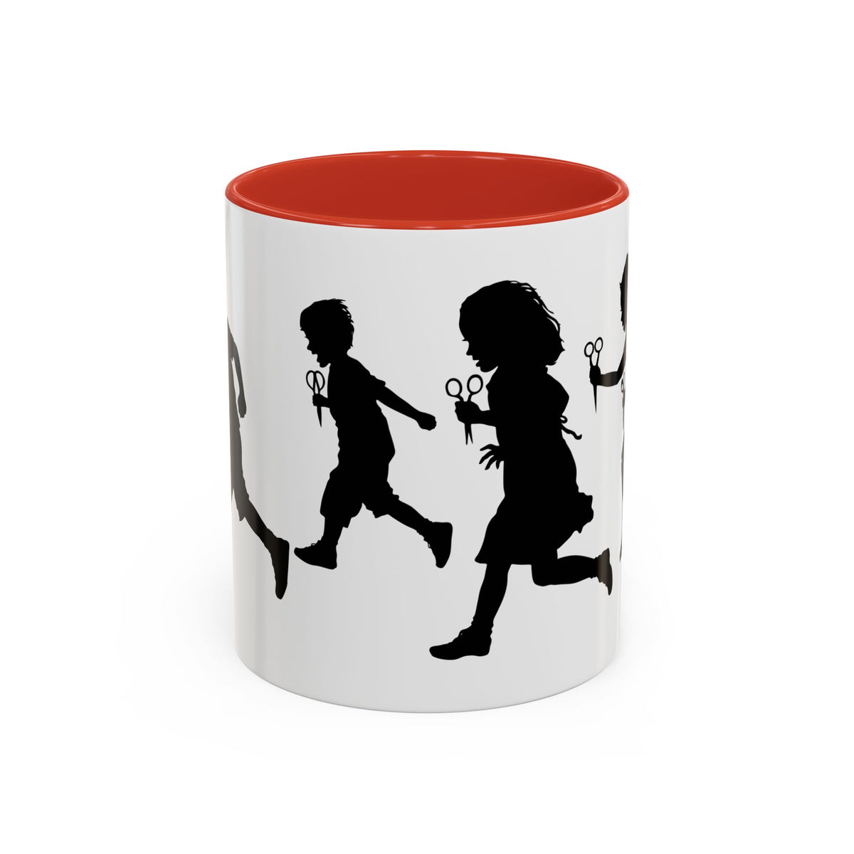 RUNNING WITH SCISSORS Accent Coffee Mug 11oz