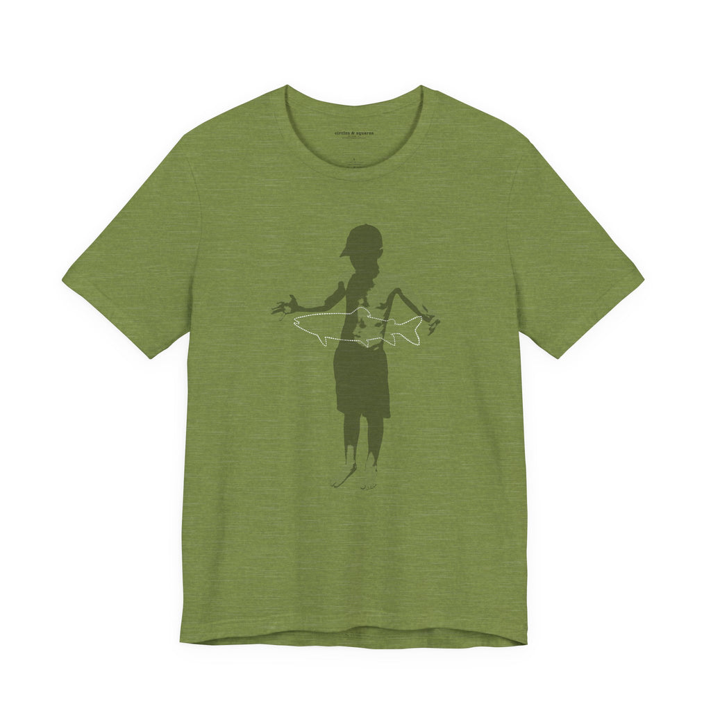 A FISH STORY - unisex tee for men and women