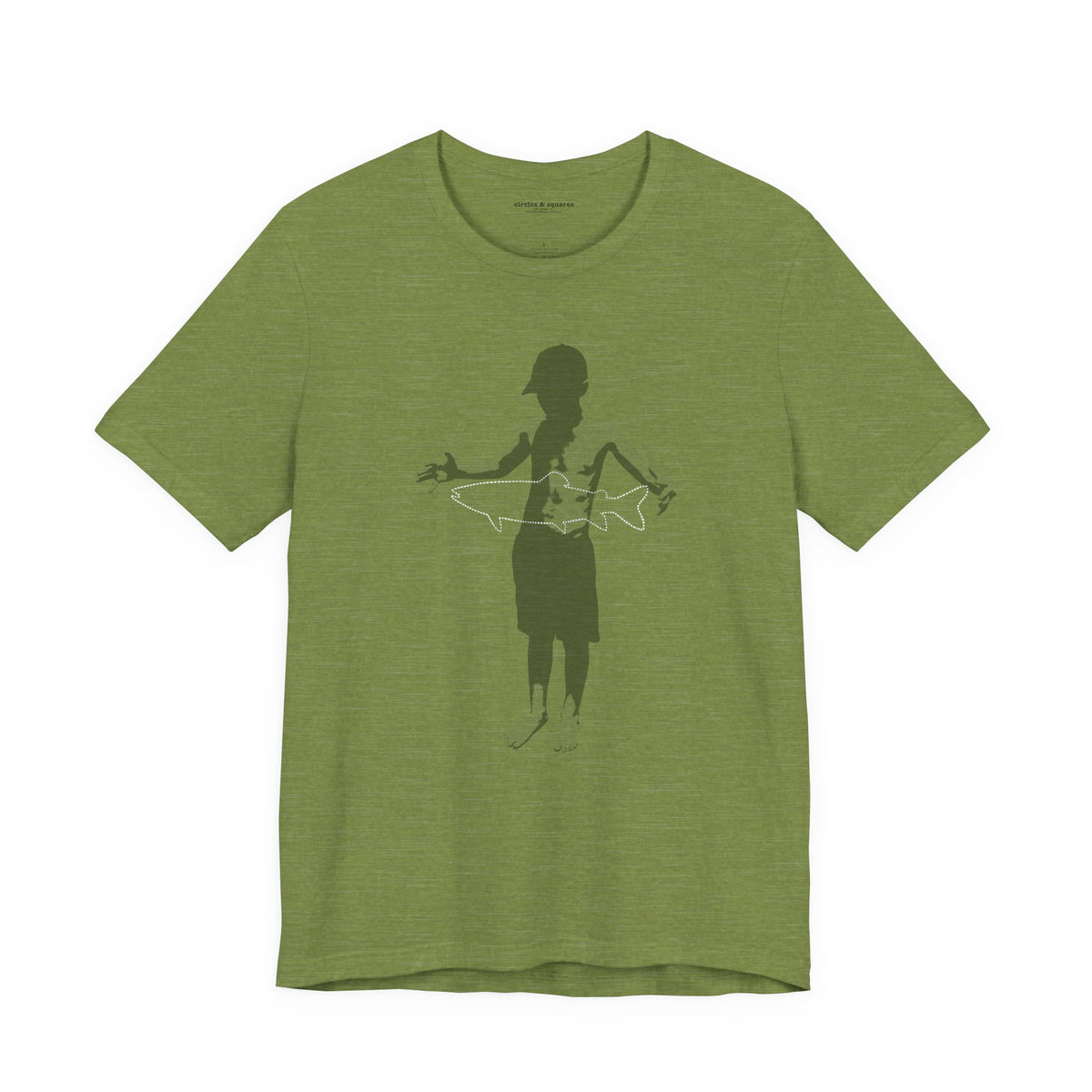A FISH STORY - unisex tee for men and women