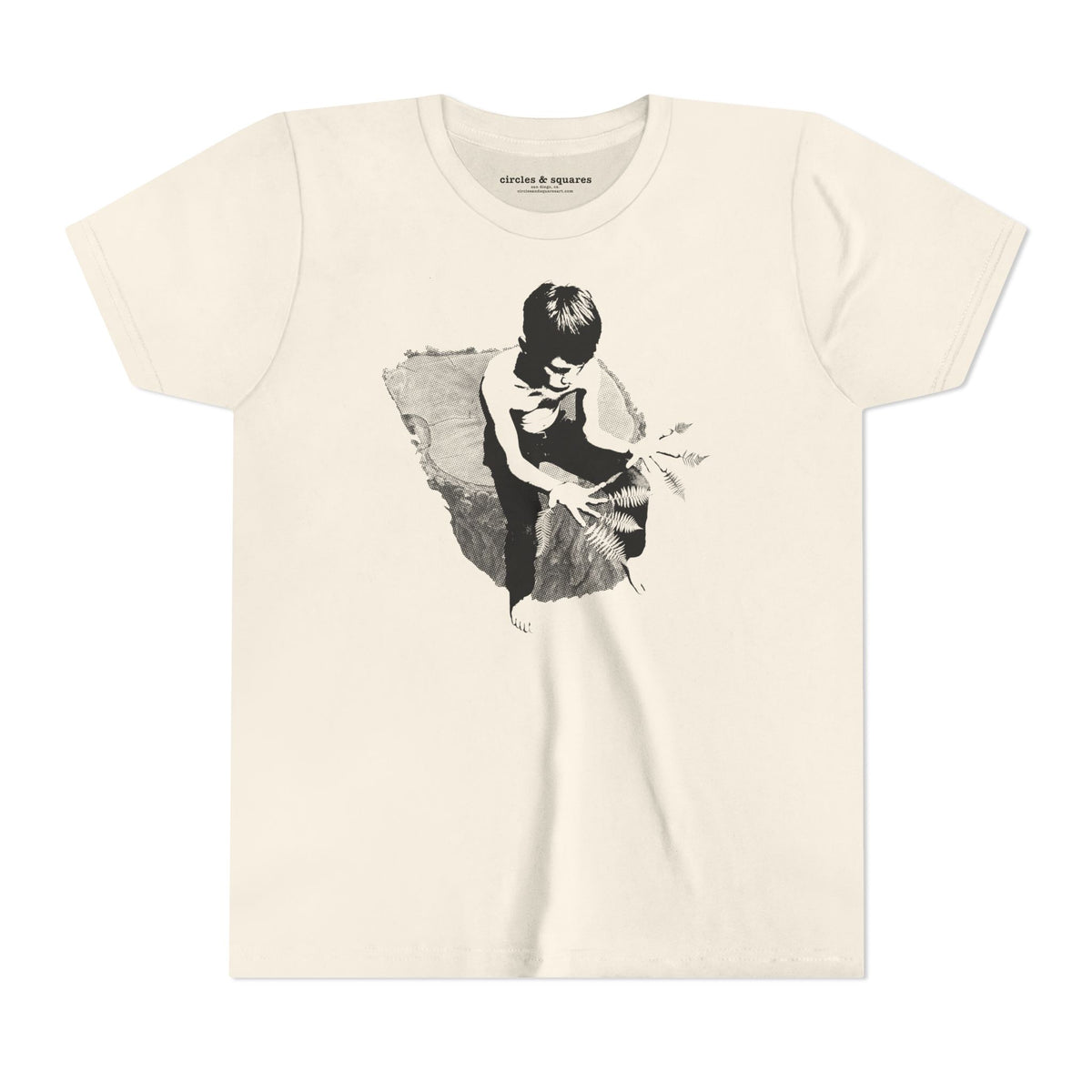 CONTEMPLATING GROWTH - Kids unisex tee for boys and girls